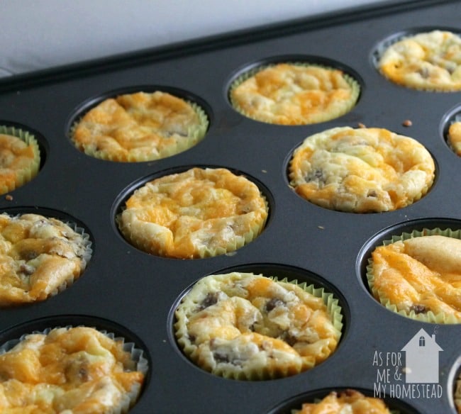 It's always nice to have a simple, portable breakfast that is filling, and these breakfast casserole bites totally fit the bill. They're also perfect for taking to a brunch!