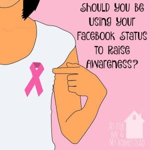 Facebook Statuses for Awareness