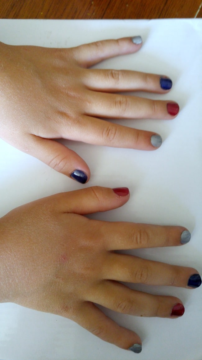 Easy DIY 4th of July Nails