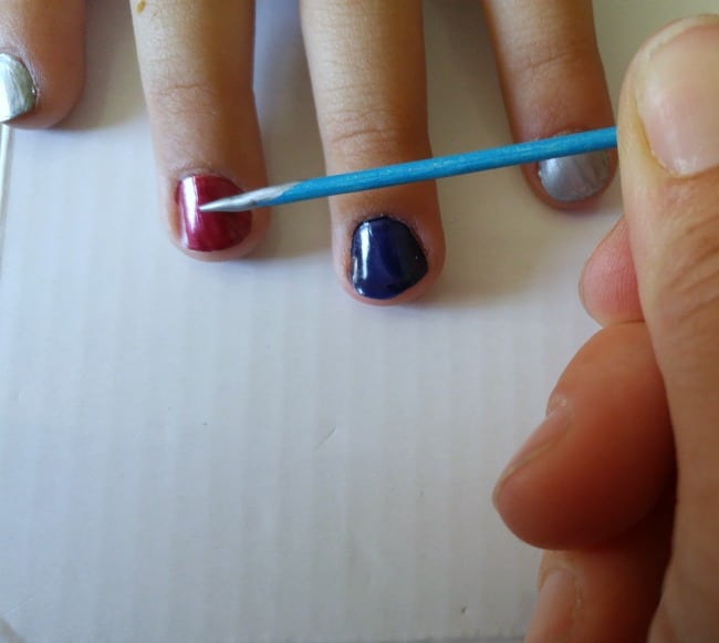 Easy DIY 4th of July Nails