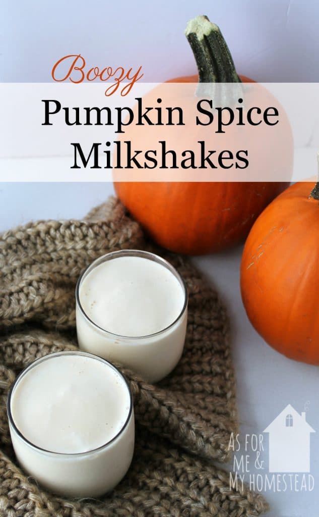 Sweet and creamy boozy pumpkin milkshake recipe is perfect for fall! A fun adult milkshake recipe that's perfect for the pumpkin spice lover!