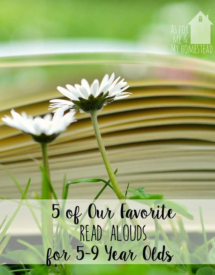 5 of Our Favorite Read Alouds for 5-9 Year Olds