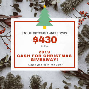 Cash for Christmas Giveaway 2019
