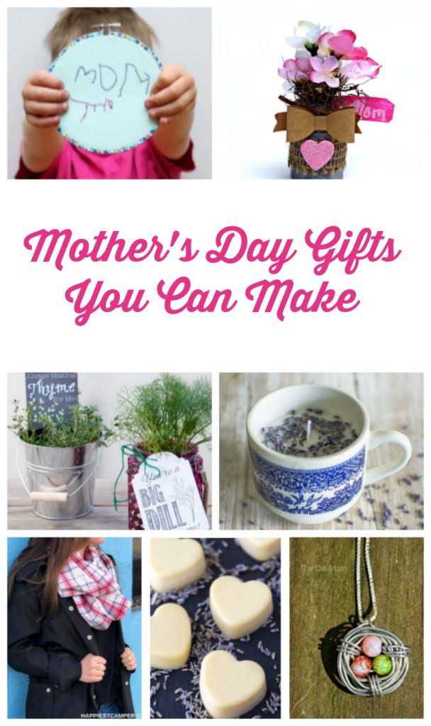 Fun DIY Mother's Day gifts for kids and adults to make, plus a giveaway!